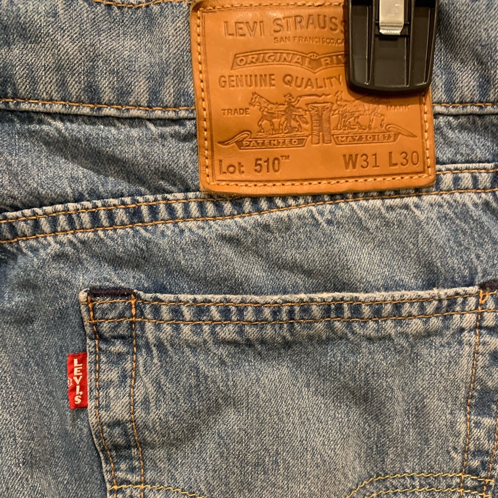 Levi’s 510 distressed jeans 31x30 - Picture 6 of 8